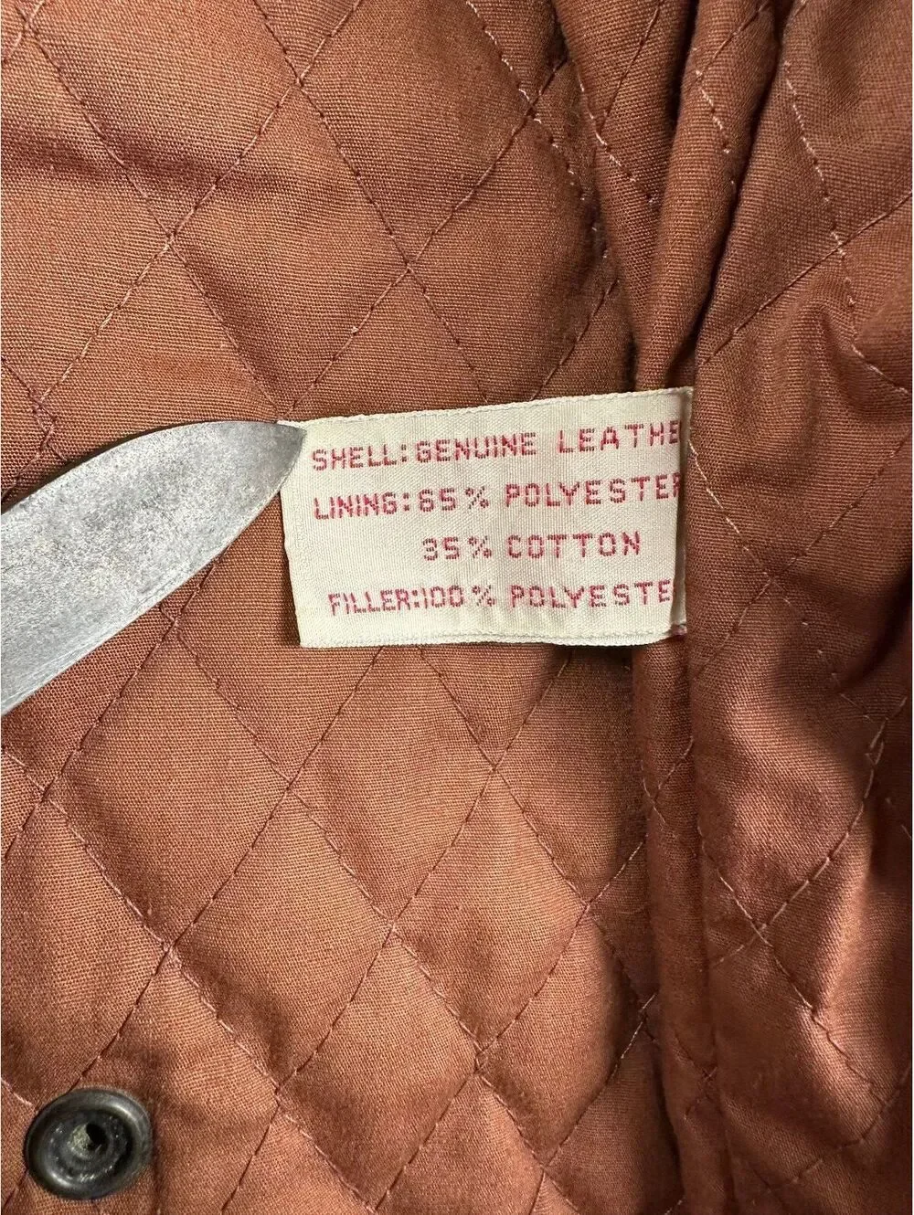 Vintage 80s Banana Republic Leather Safari Vest large utility pockets lined